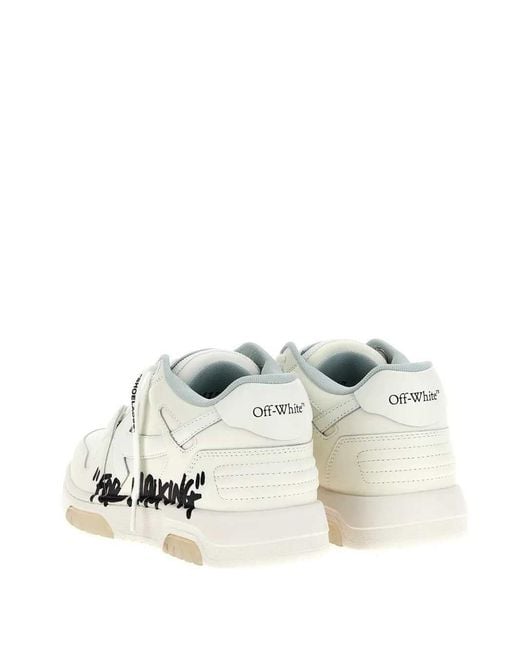 Off-White c/o Virgil Abloh Metallic Out Of Office Walking Sneakers for men