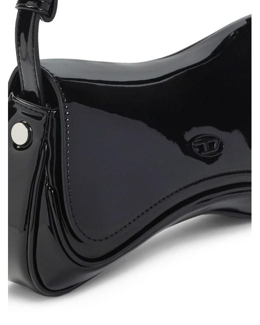 DIESEL Black 'Play Clutch Shoulder Bag'