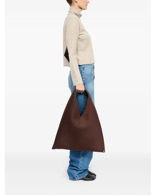 Borsa Tote Giapponese Classica-Donna di MM6 by Maison Martin Margiela in Brown