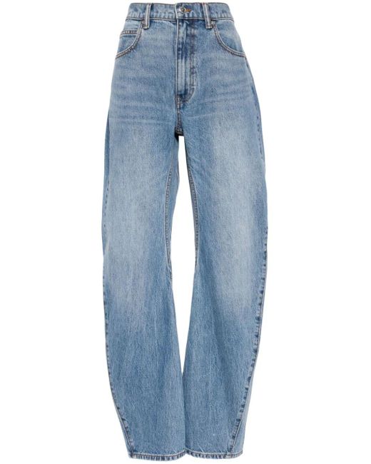 Alexander Wang Blue Straight Jeans