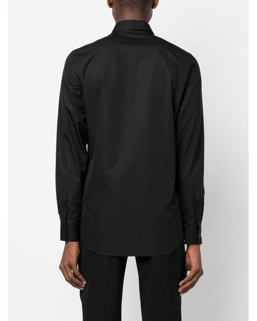 Moschino Black Shirt With Print for men
