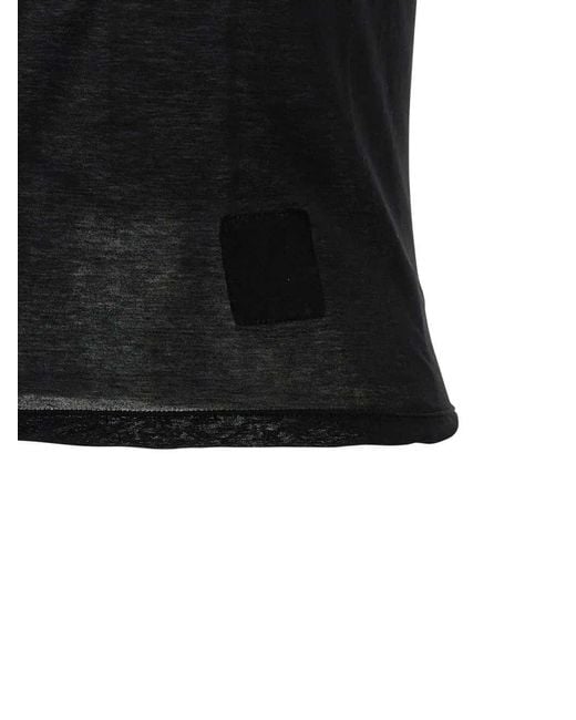 Rick Owens Black Ziggy Top