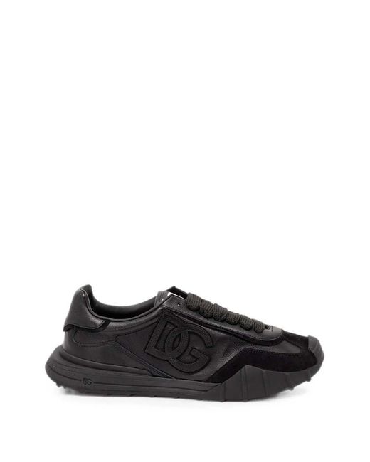 Dolce & Gabbana Black Dg Athletic Low-Top Sneakers for men