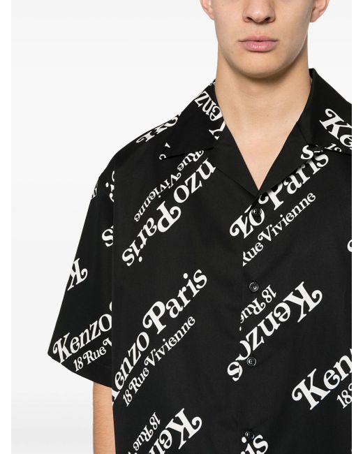 KENZO Black Shirts for men
