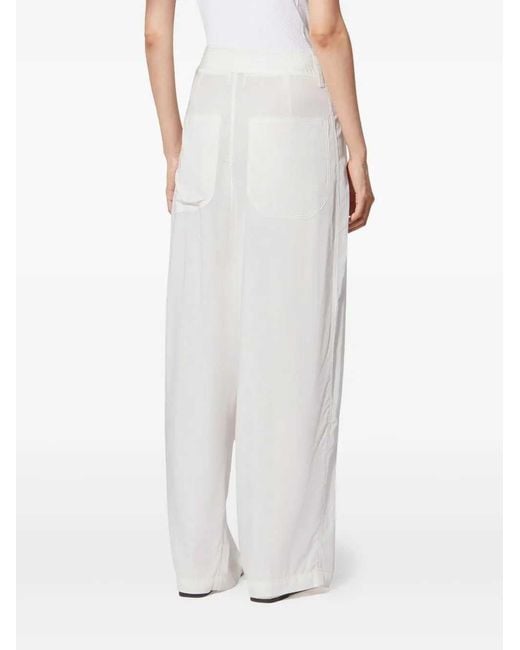 Isabel Marant White Inaya Pants