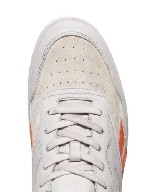 Reebok White Bb 4000 Vintage Sneakers for men
