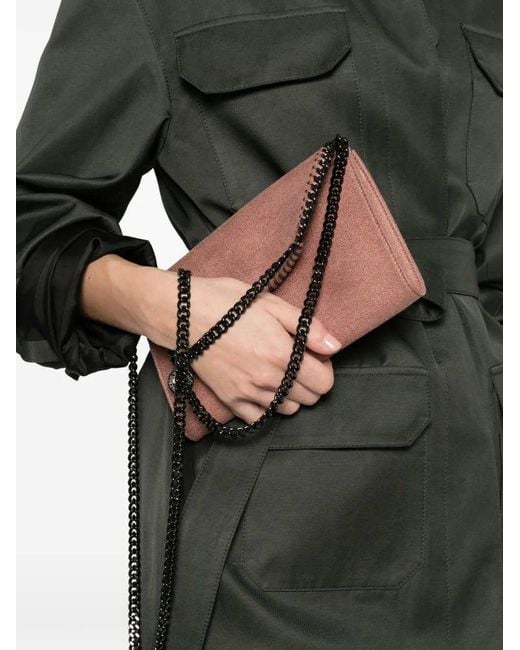 Stella McCartney Pink Mini Shoulder Bag With Magnetic Closure