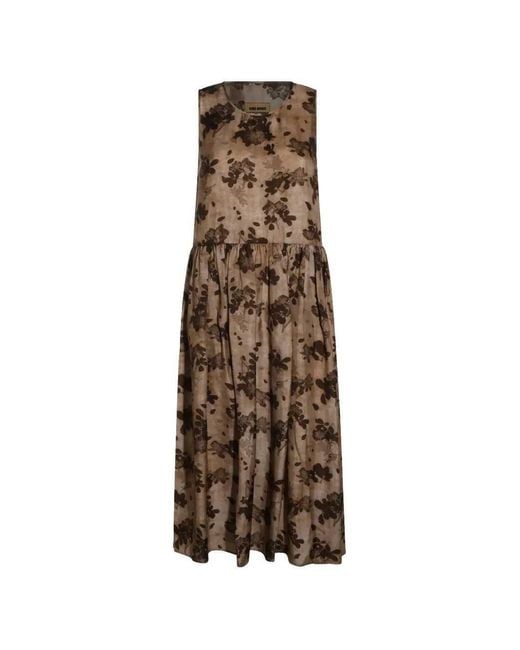 Uma Wang Natural Ardal Midi Dress