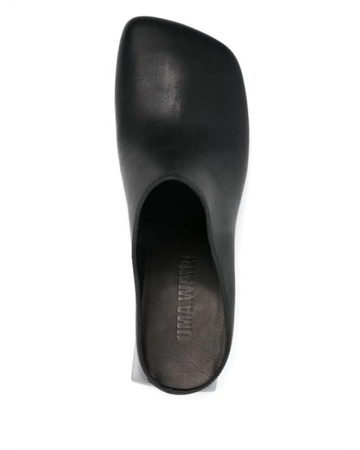 Uma Wang Brown 60Mm Leather Mules