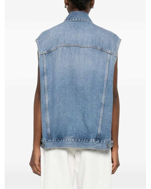 Haikure Blue Denim Vest