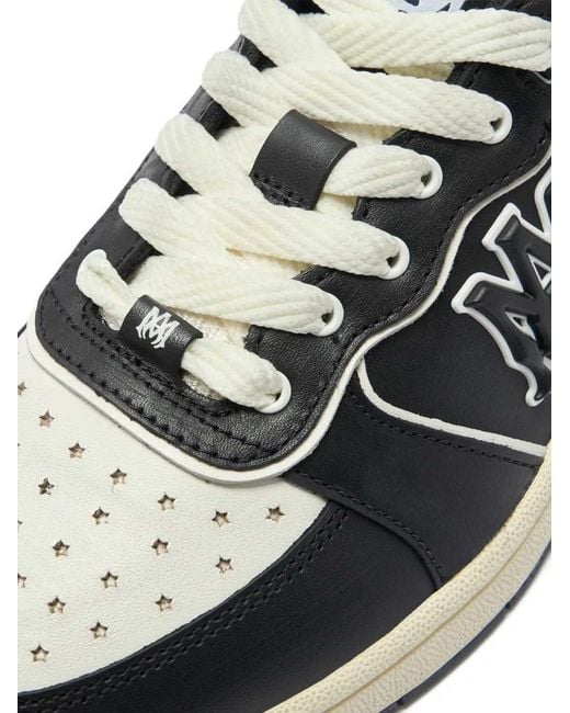 Amiri White Newport Leather Sneakers for men