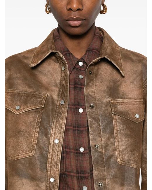 Camicia Karima di Isabel Marant in Brown