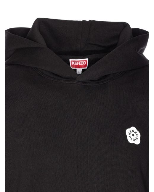 KENZO Black Hoodie for men