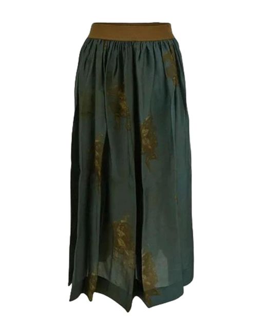 Uma Wang Green Gillian Skirt