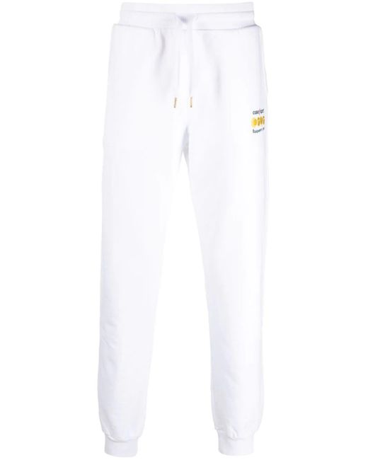 Casablancabrand White Sport Trousers for men
