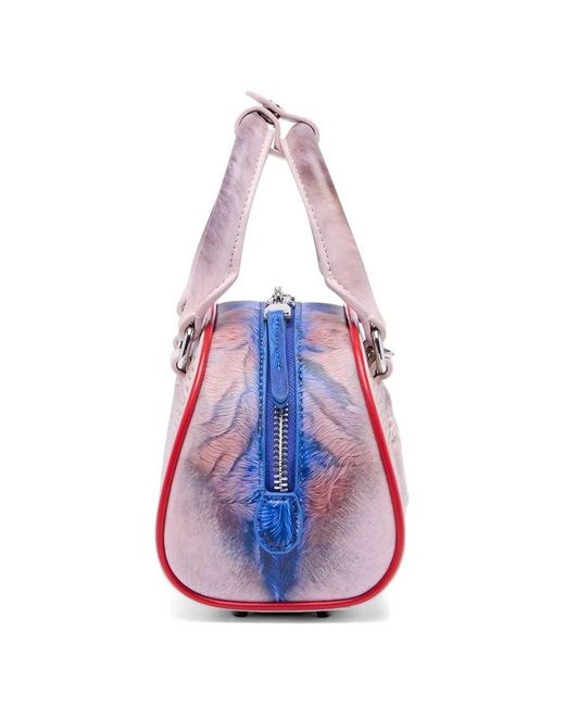DIESEL Pink 1Dr Dome Embossed Tote Bag