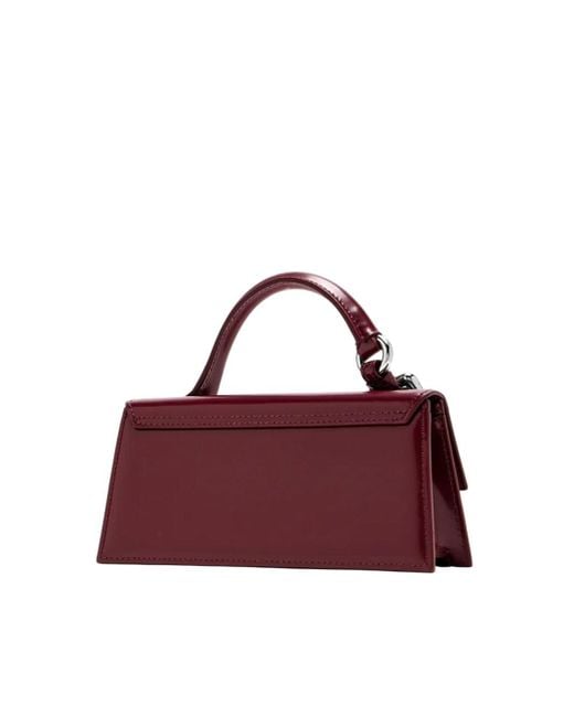 Jacquemus Purple Le Chiquito Bouclé Long Bag