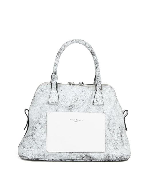 Maison Margiela White Loved To Death Shoulder Bag