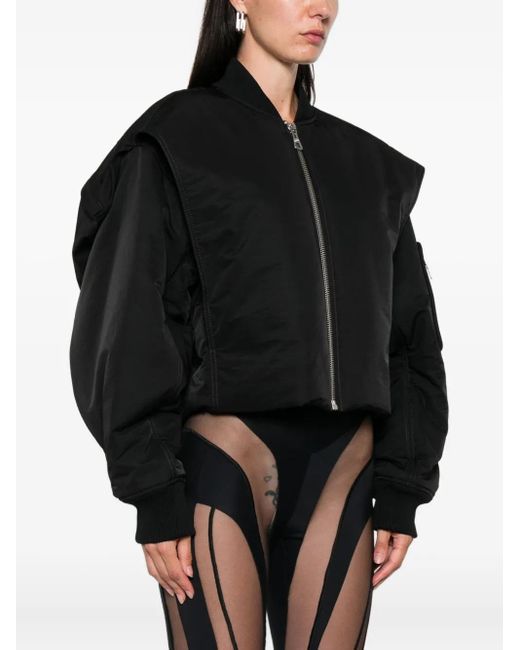 Giacca Corta Con Cerniera-Donna di Jean Paul Gaultier in Black
