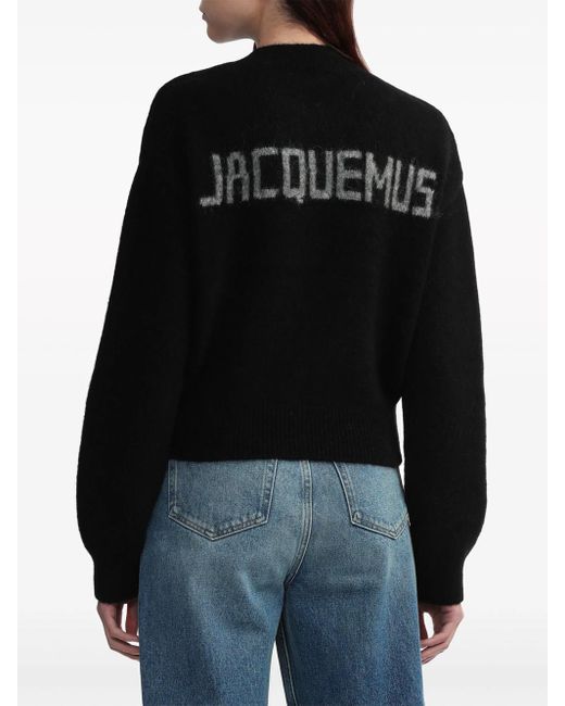 Maglione Girocollo di Jacquemus in Black