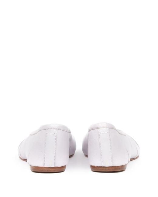 Maison Margiela White Tabi Ballet Flats