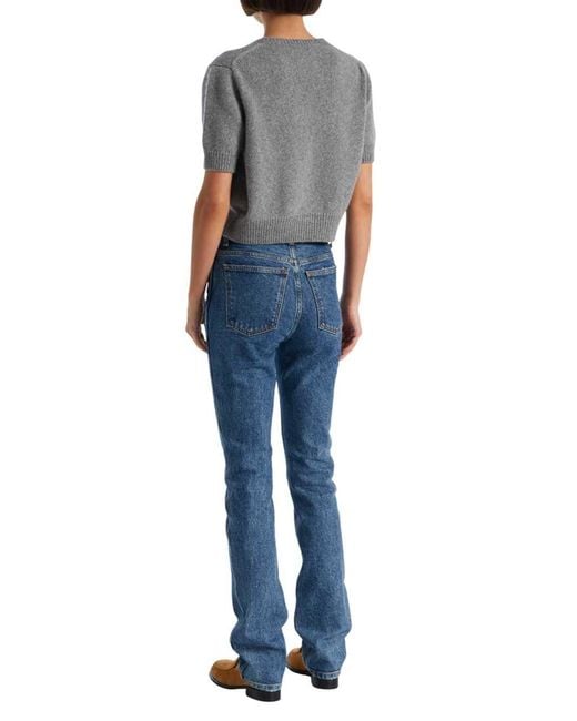 Khaite Blue Daria Slim Jeans