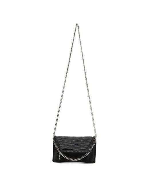 Stella McCartney White Falabella Sequin Shoulder Bag