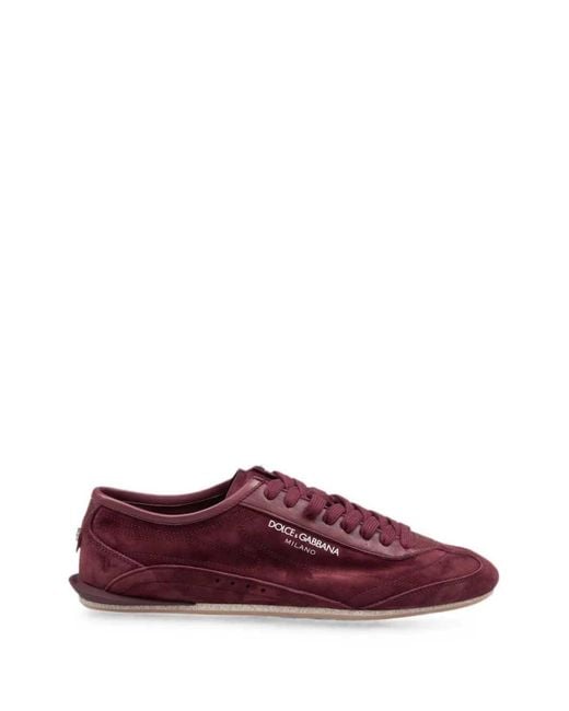 Dolce & Gabbana Purple Gimondi Plus Leather Sneakers for men