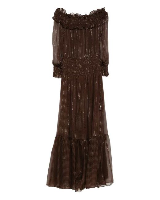 Self-Portrait Brown Gowns