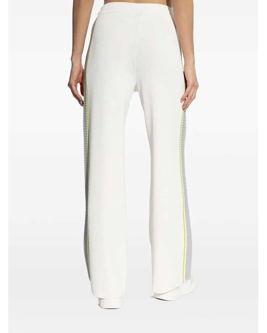 Casablanca White Drawstring-Fastening Track Pants