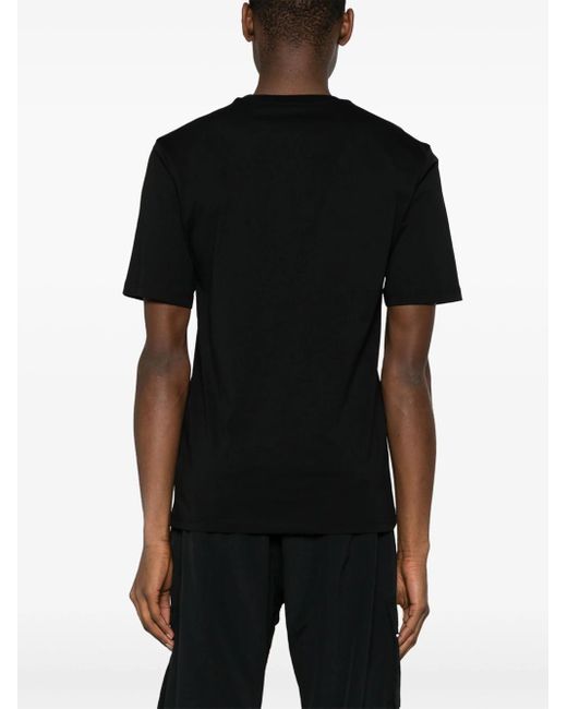 Moschino Black T-Shirt With Print for men