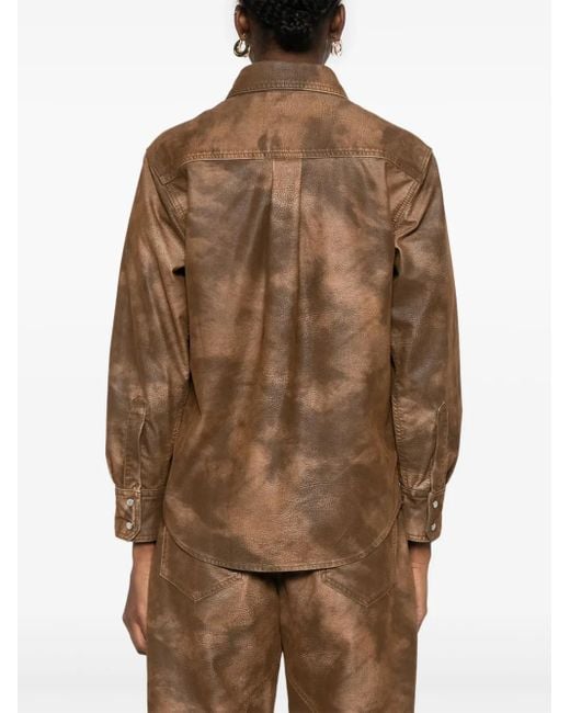 Camicia Karima di Isabel Marant in Brown