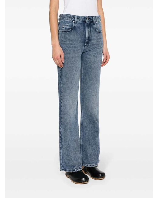 Isabel Marant Blue Belvira Denim Jeans