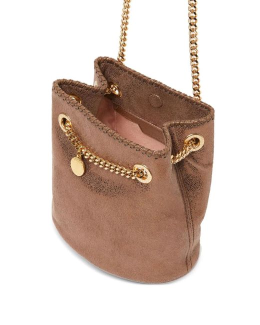 Stella McCartney Brown Falabella Faux-leather Bucket Bag