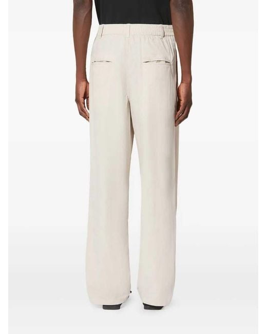 Isabel Marant White Yostin Pleated Pants for men