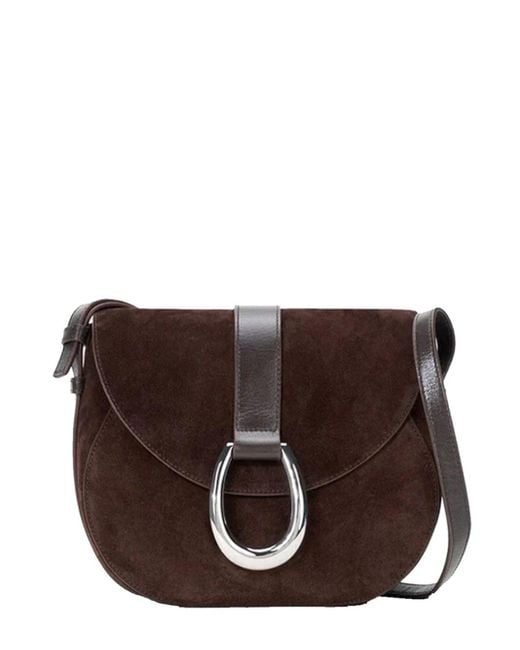 Borsa A Tracolla di Staud in Brown
