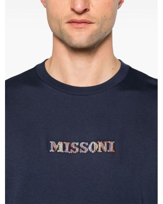 Missoni Blue T-Shirt for men