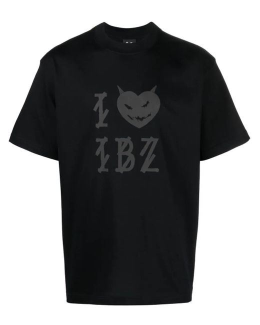 44 Label Group Black I Love Ibiza T-Shirt With Print for men
