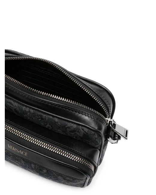 Versace Black Fabric S Bags for men