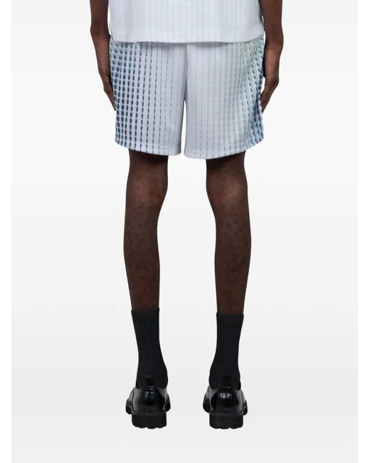 Casablanca Blue Tennis Tech Shorts for men