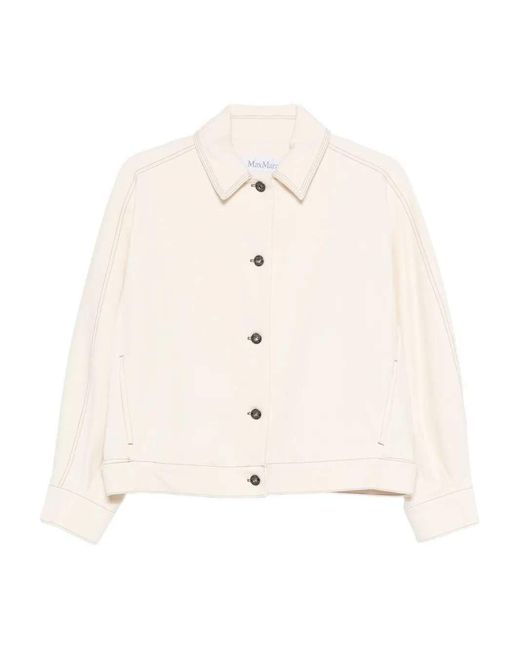 Max Mara Natural Nettare Denim Jacket