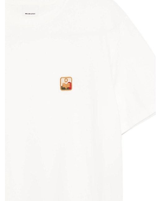 Isabel Marant White Hugo T-Shirt for men