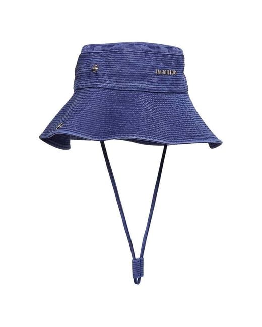 Jacquemus Blue Adjustable Hat