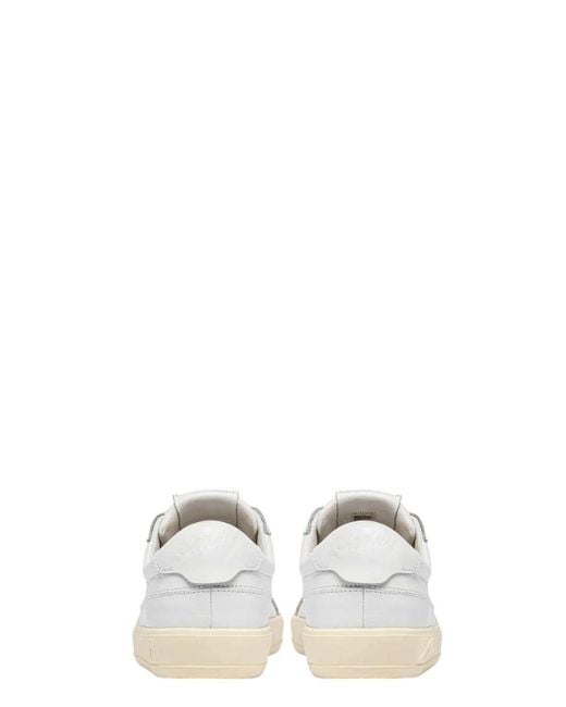 Autry White Windscape Low Leather Sneakers