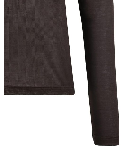 Tom Ford Black Silk Blouse
