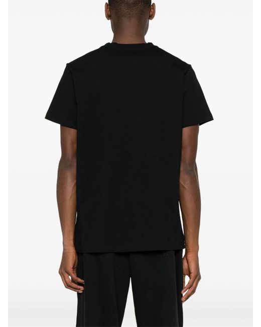 T-Shirt Zafferh Girocollo di Isabel Marant in Black da Uomo