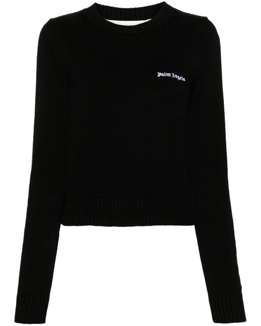 Palm Angels Black Sweaters