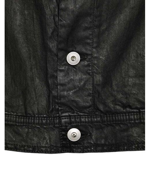 Rick Owens Black Fringed Jacket
