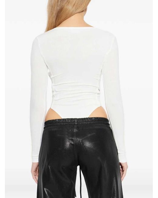 DIESEL White T-Bodysuit