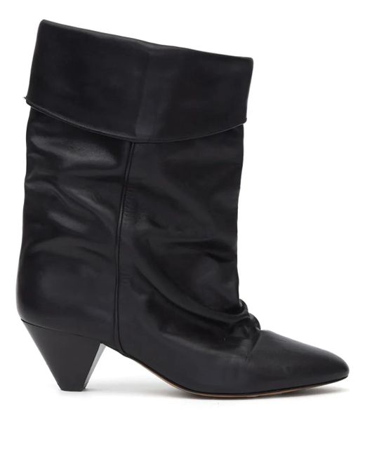 Stivali Dalby 55Mm di Isabel Marant in Black